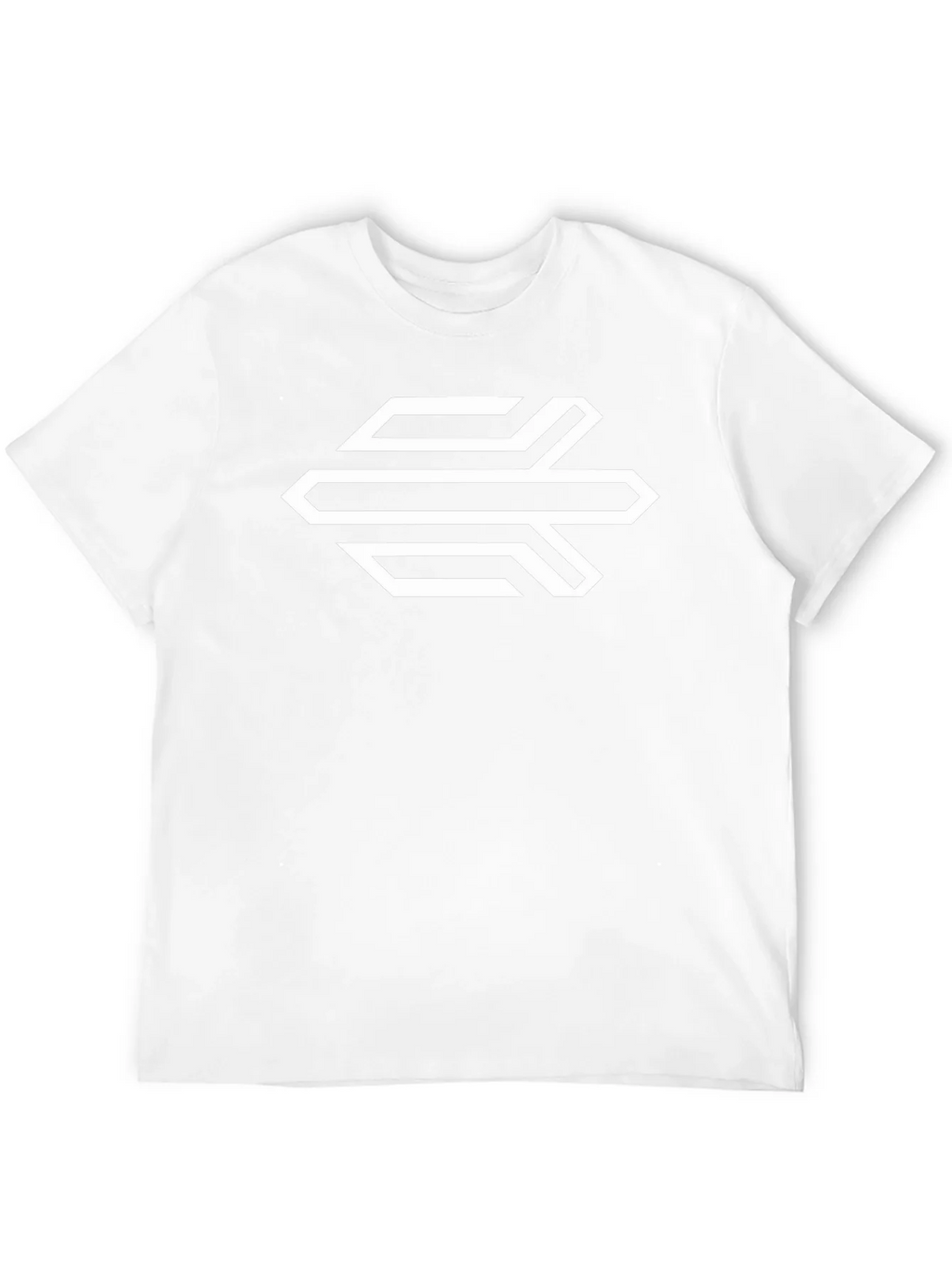 Geometric Logo Black T-Shirt