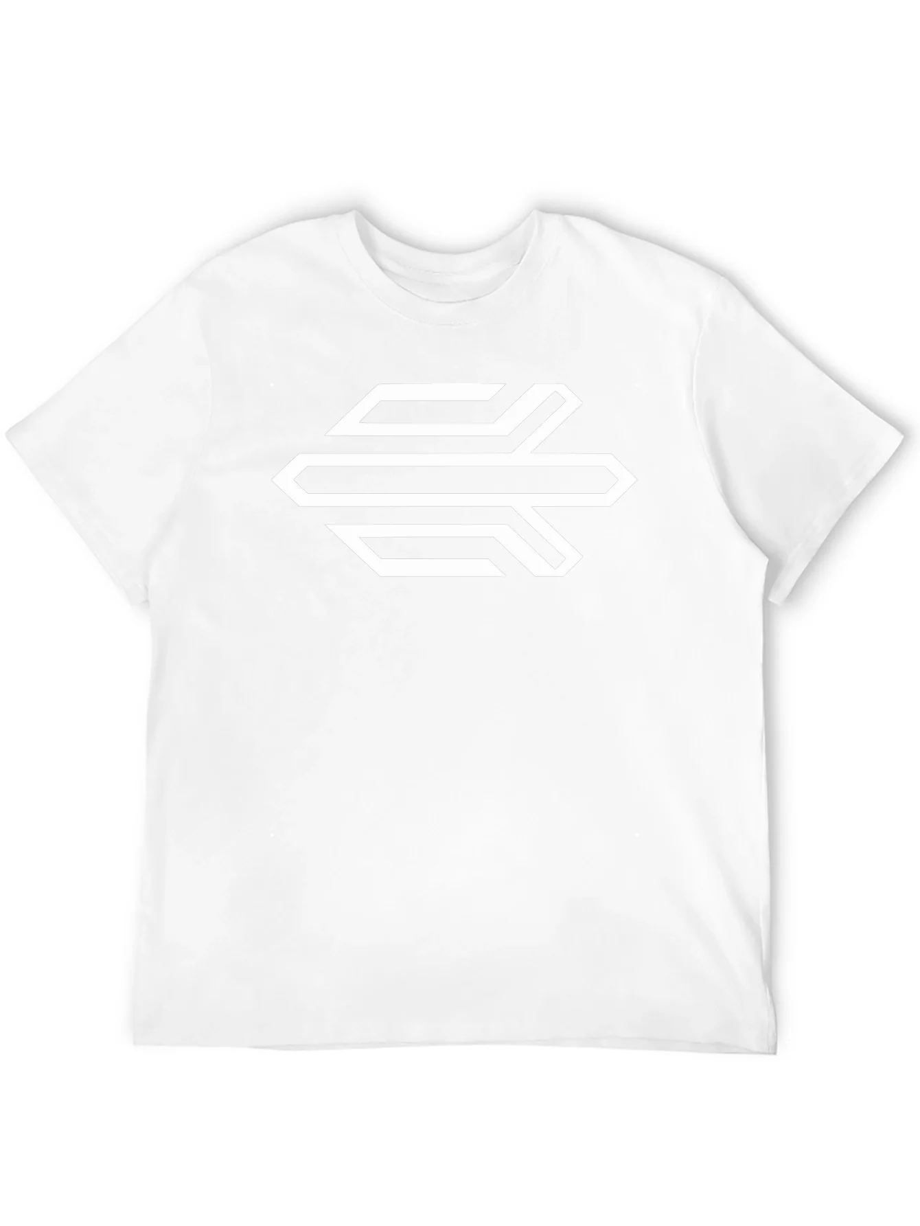 Geometric Logo Black T-Shirt