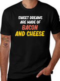 Sweet Dreams Bacon & Cheese Graphic Tee