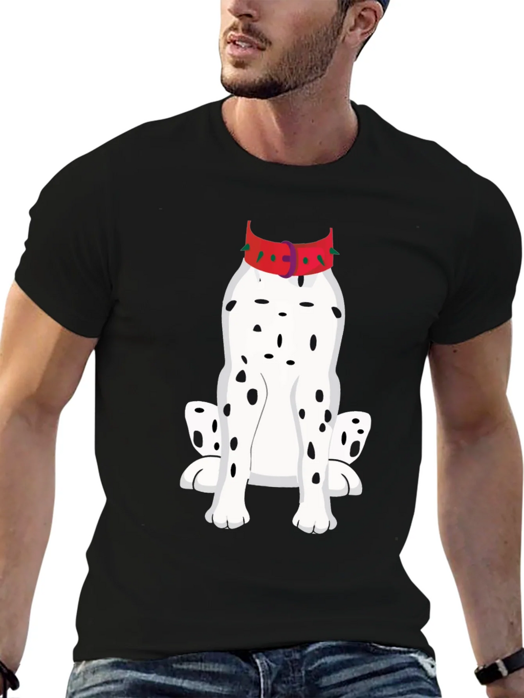 Dalmatian Dog T-Shirt - Funny Cartoon Pet Tee