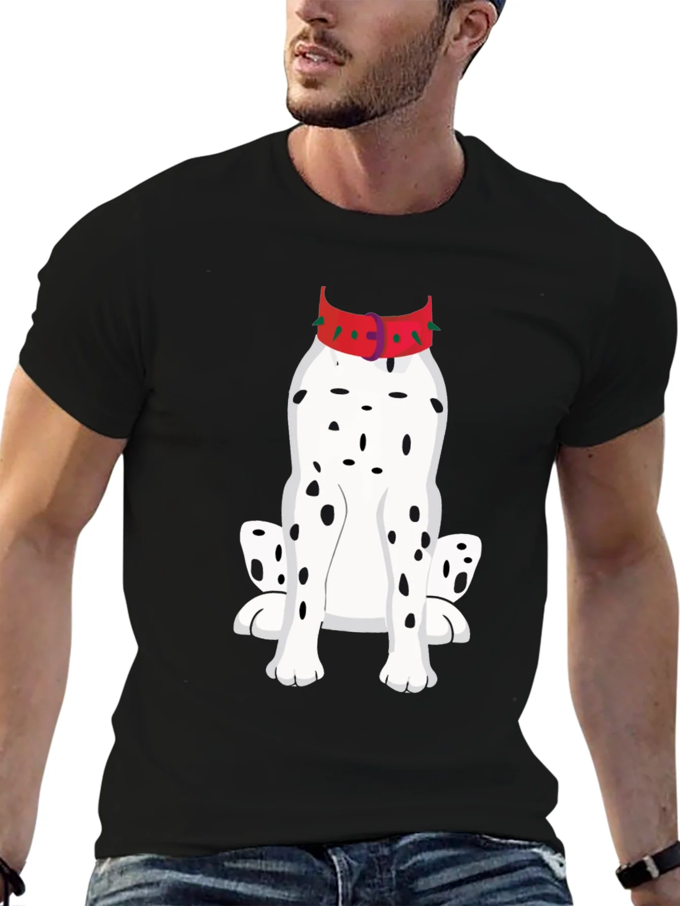 Dalmatian Dog T-Shirt - Funny Cartoon Pet Tee