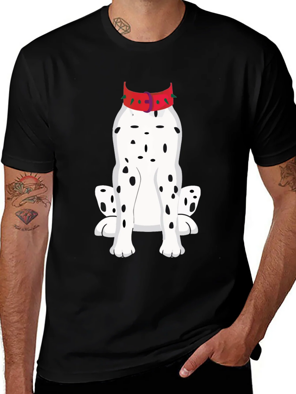 Dalmatian Dog T-Shirt - Funny Cartoon Pet Tee