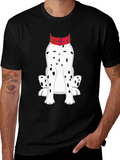Dalmatian Dog T-Shirt - Funny Cartoon Pet Tee