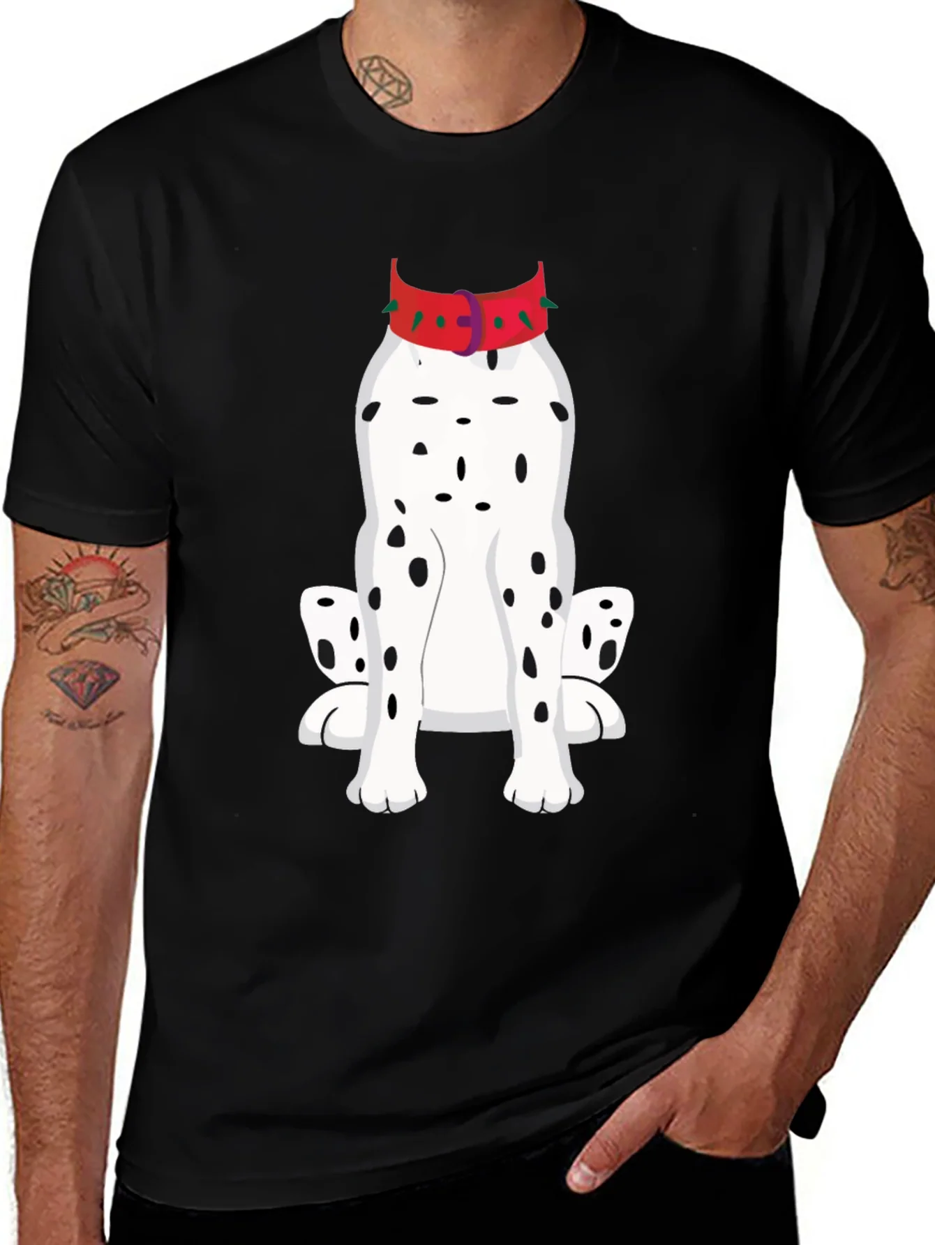Dalmatian Dog T-Shirt - Funny Cartoon Pet Tee
