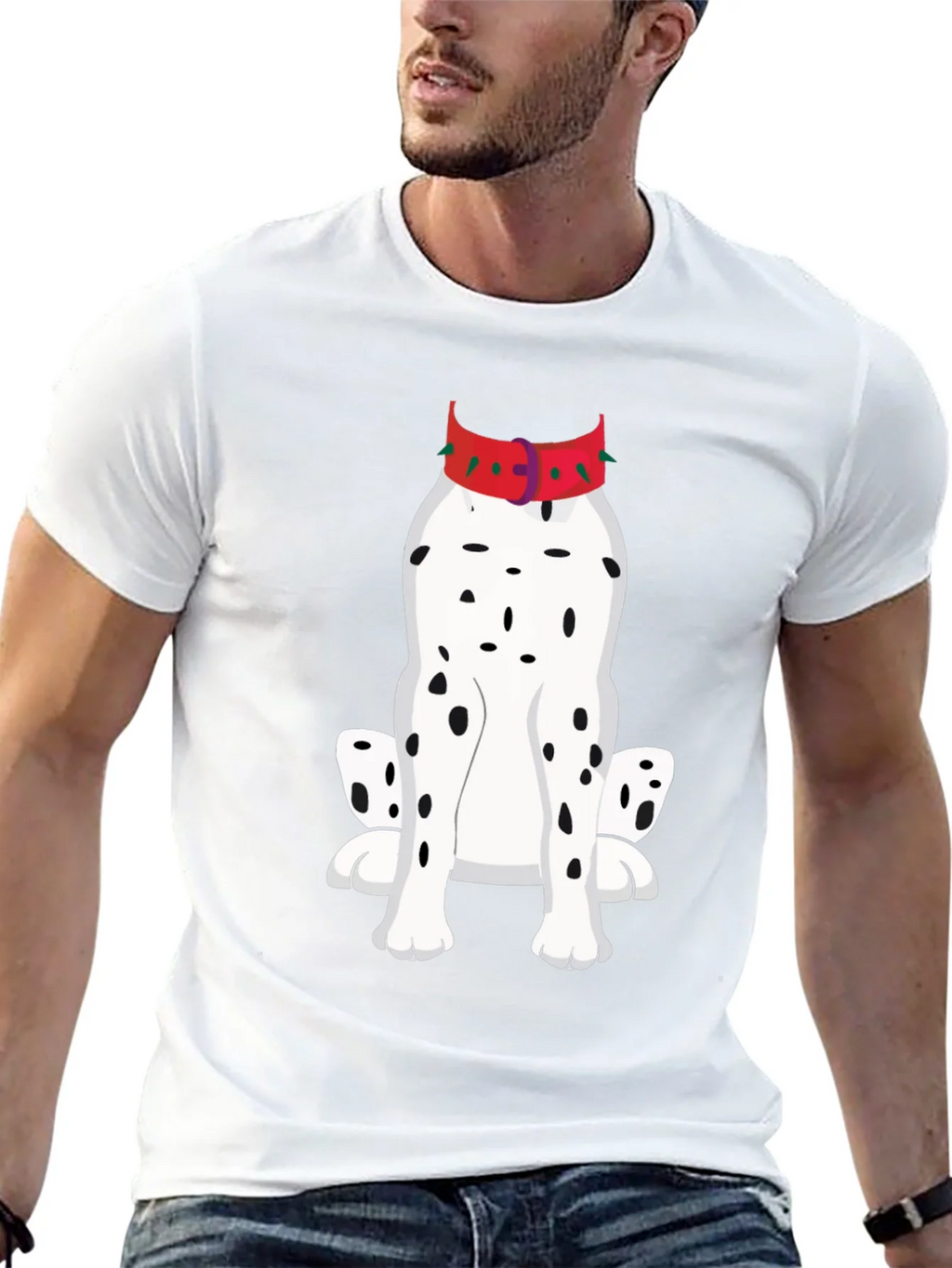 Dalmatian Dog T-Shirt - Funny Cartoon Pet Tee