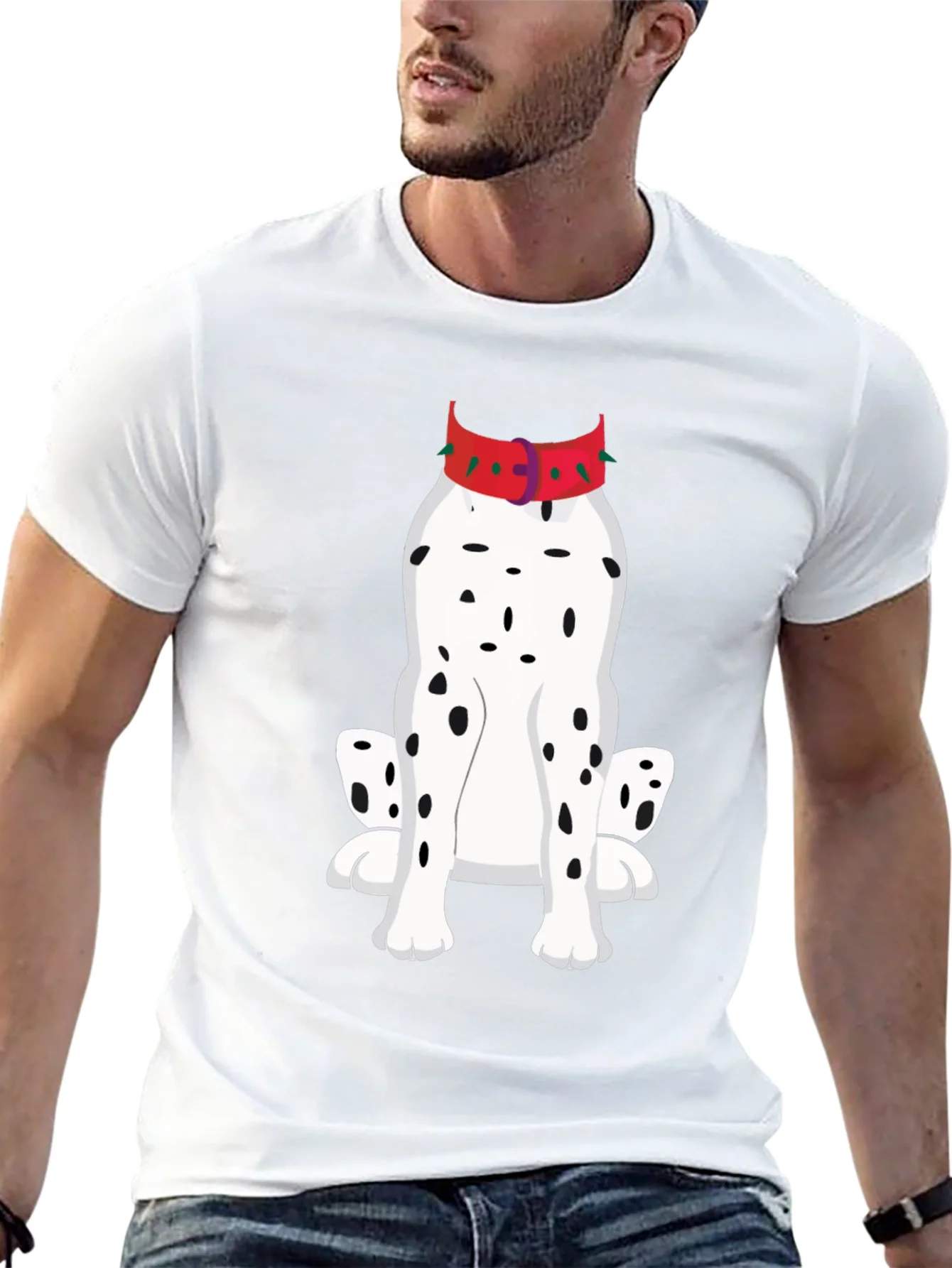 Dalmatian Dog T-Shirt - Funny Cartoon Pet Tee
