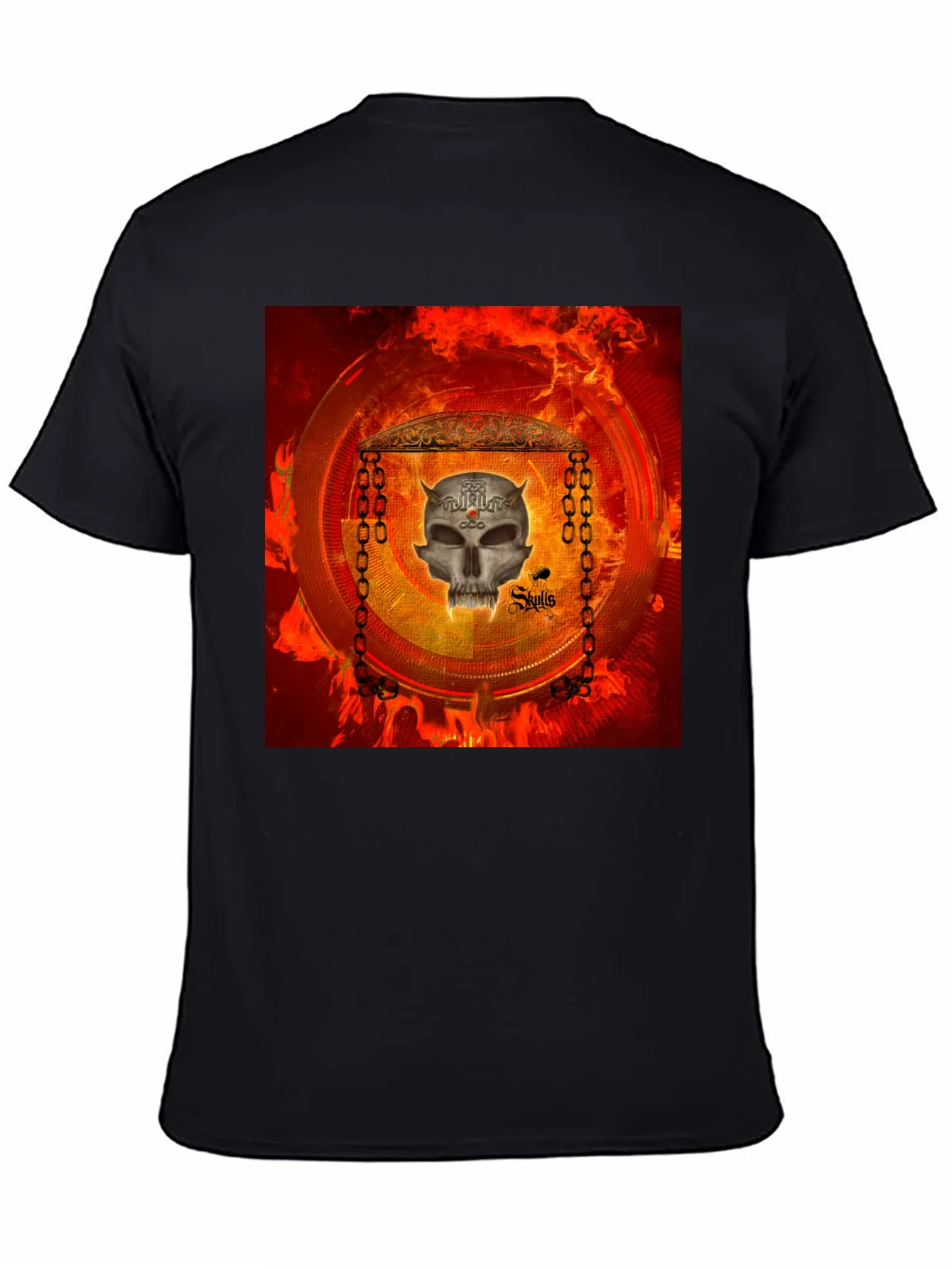 Skull Graphic T-Shirt - Edgy Design