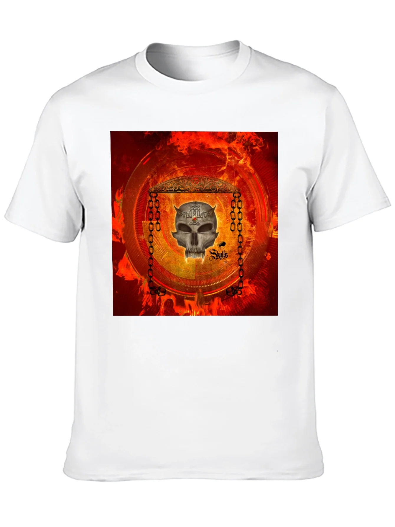 Skull Graphic T-Shirt - Edgy Design