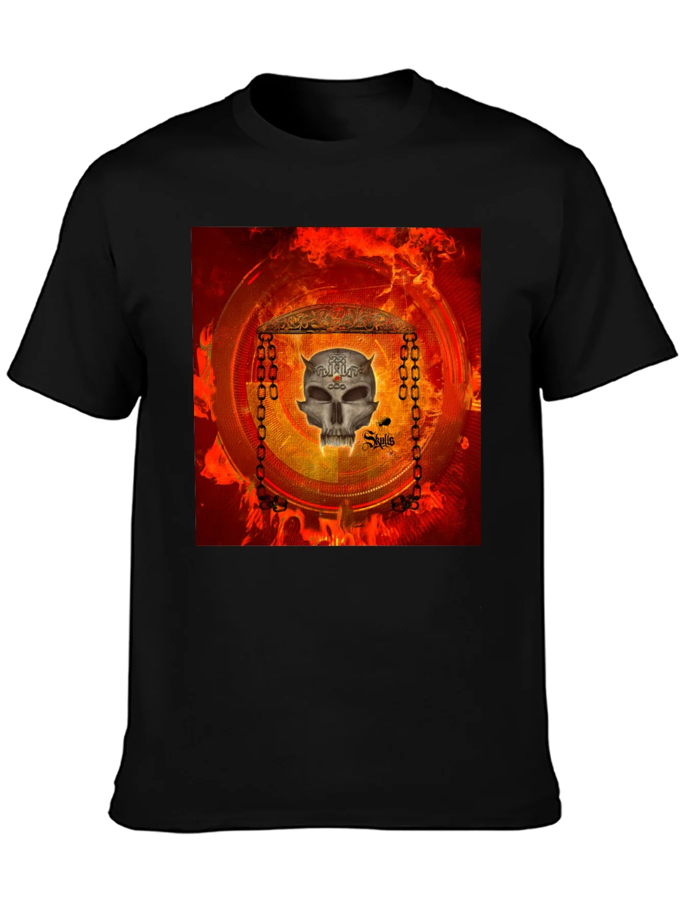 Skull Graphic T-Shirt - Edgy Design