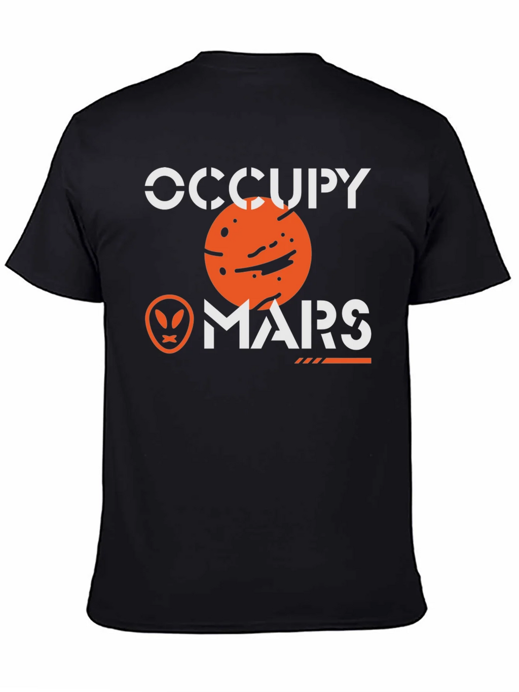 Occupy Mars Graphic T-Shirt - Space Exploration Tee