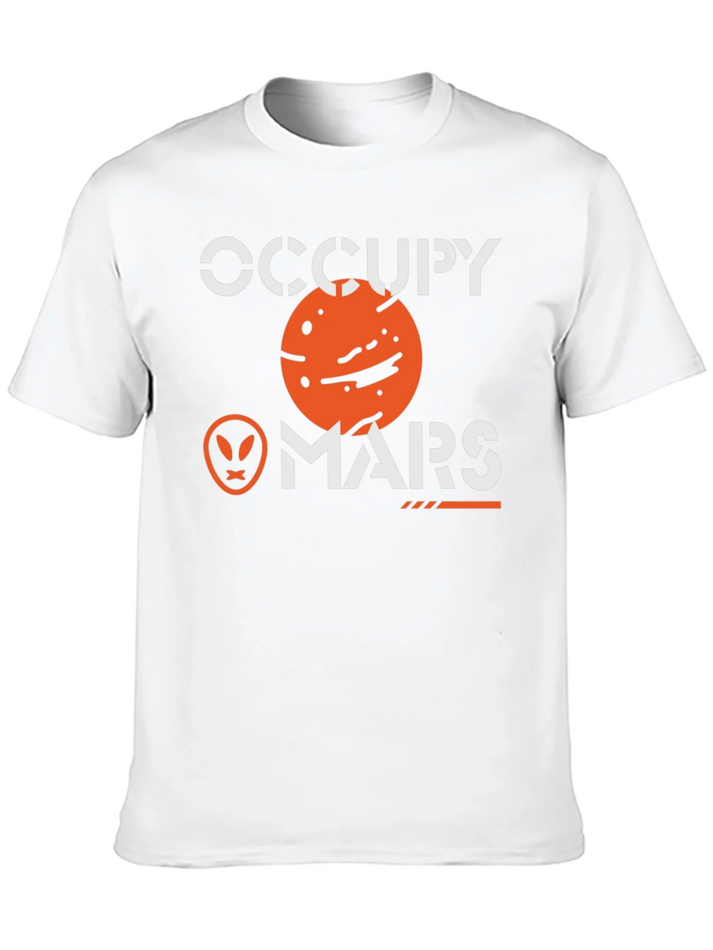 Occupy Mars Graphic T-Shirt - Space Exploration Tee
