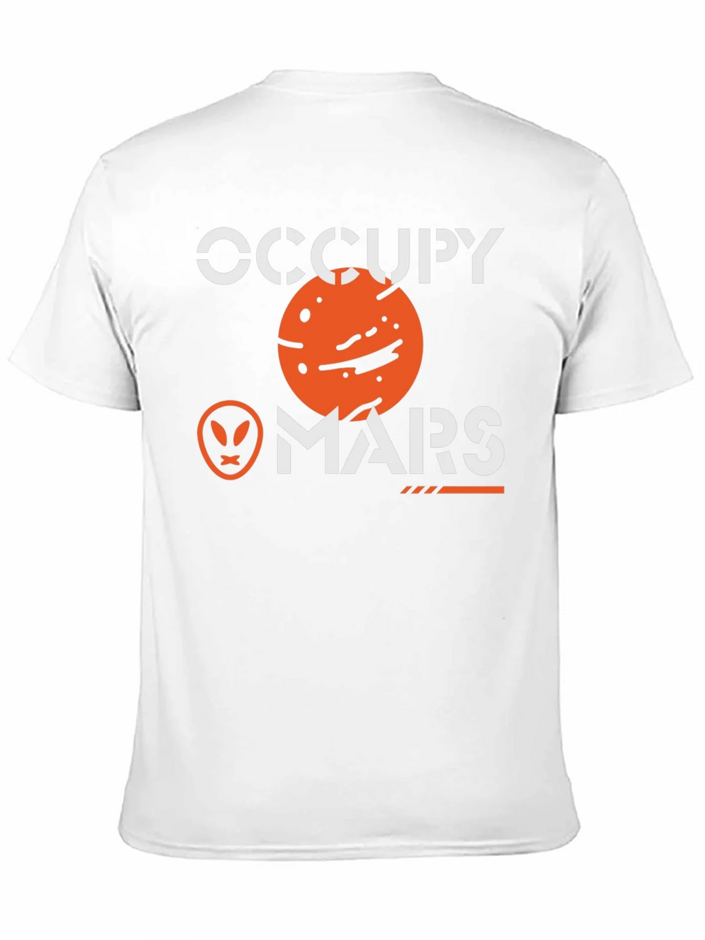 Occupy Mars Graphic T-Shirt - Space Exploration Tee