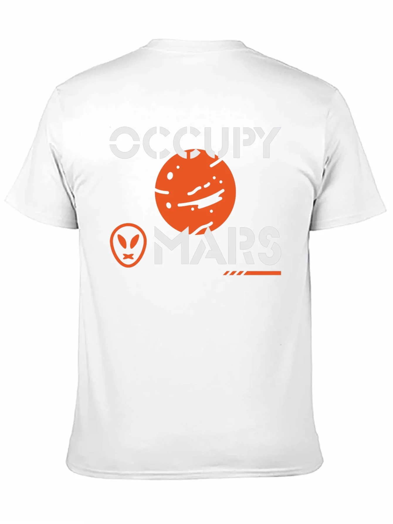 Occupy Mars Graphic T-Shirt - Space Exploration Tee