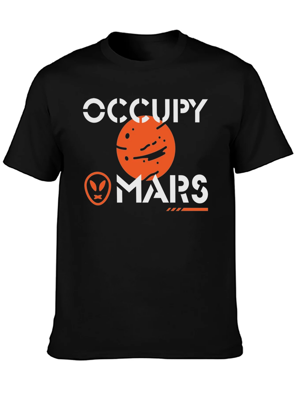 Occupy Mars Graphic T-Shirt - Space Exploration Tee