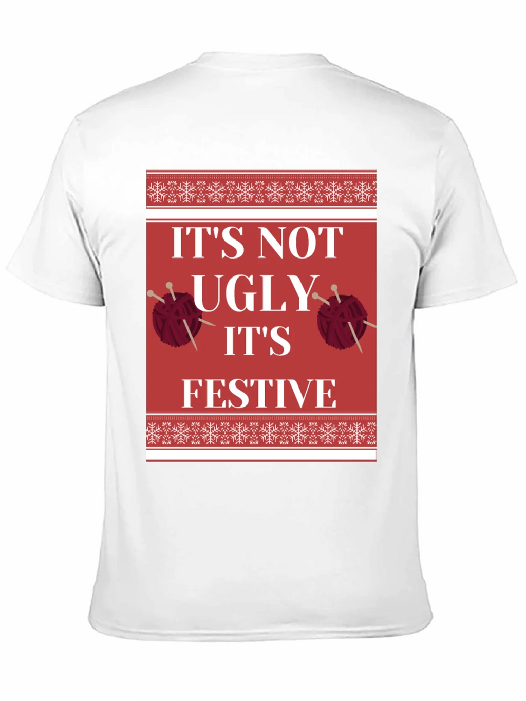 Festive Christmas Knit T-Shirt