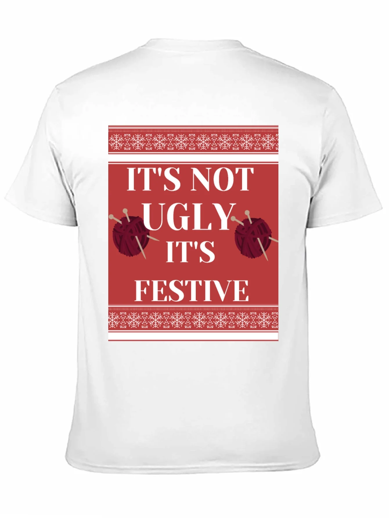 Festive Christmas Knit T-Shirt