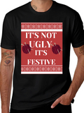 Festive Christmas Knit T-Shirt
