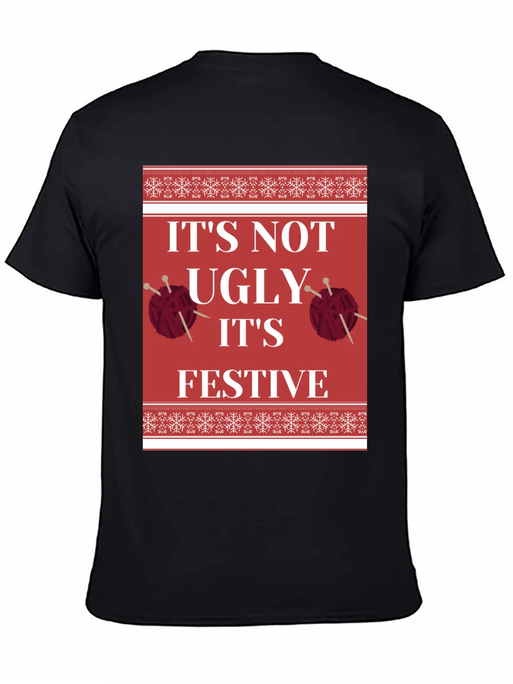 Festive Christmas Knit T-Shirt