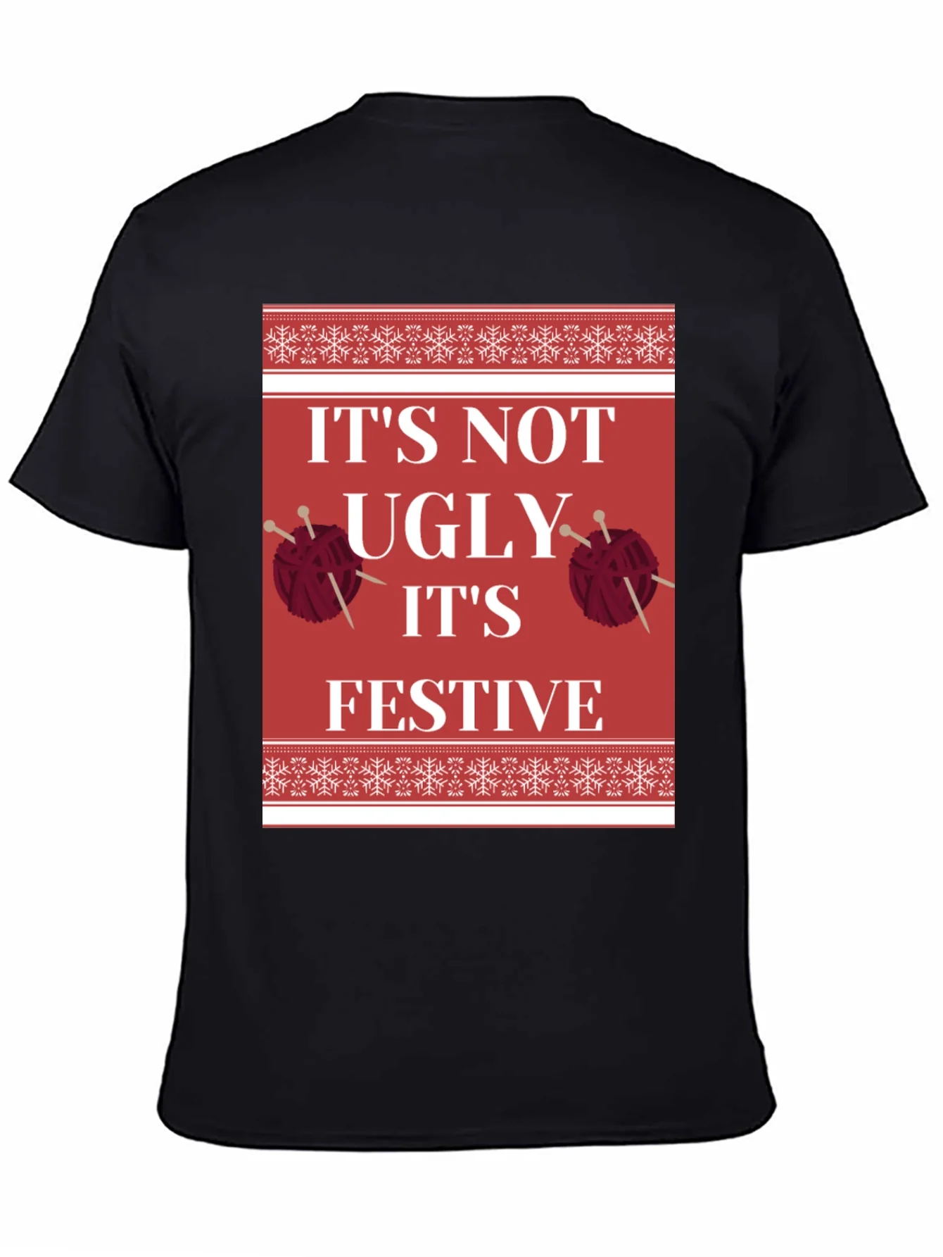 Festive Christmas Knit T-Shirt