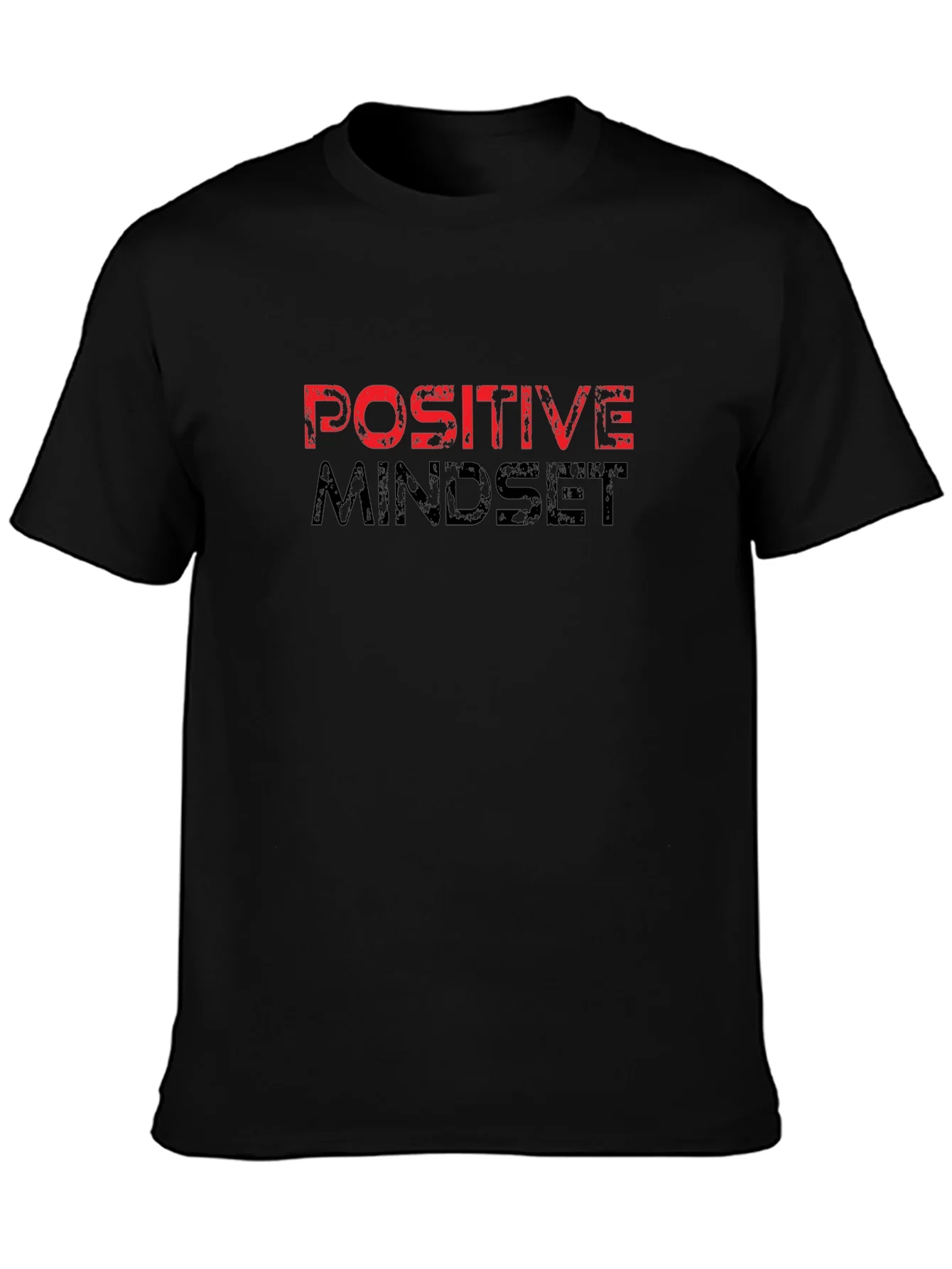 Positive Mindset Graphic Tee - Motivational T-Shirt