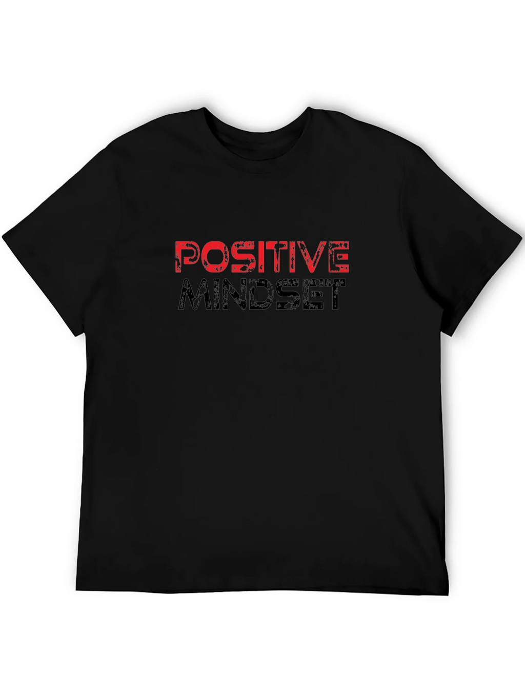 Positive Mindset Graphic Tee - Motivational T-Shirt