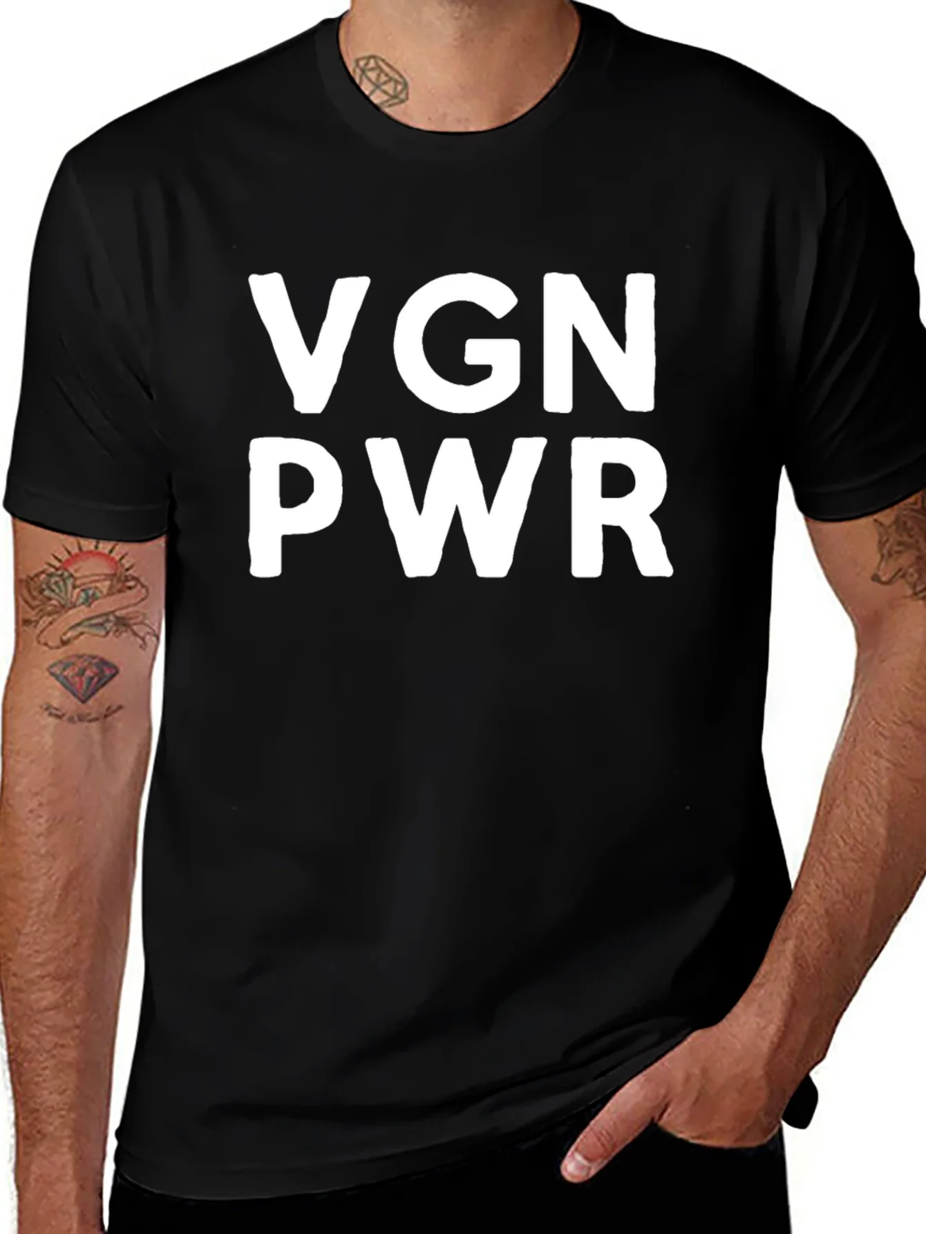 VGN PWR Graphic Tee - Vegan Power T-Shirt