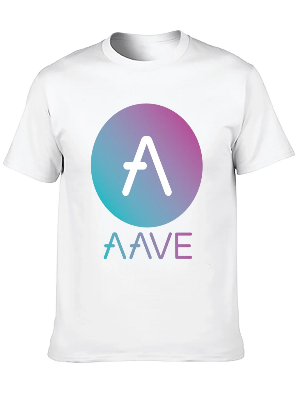 AAVE Crypto Black T-Shirt