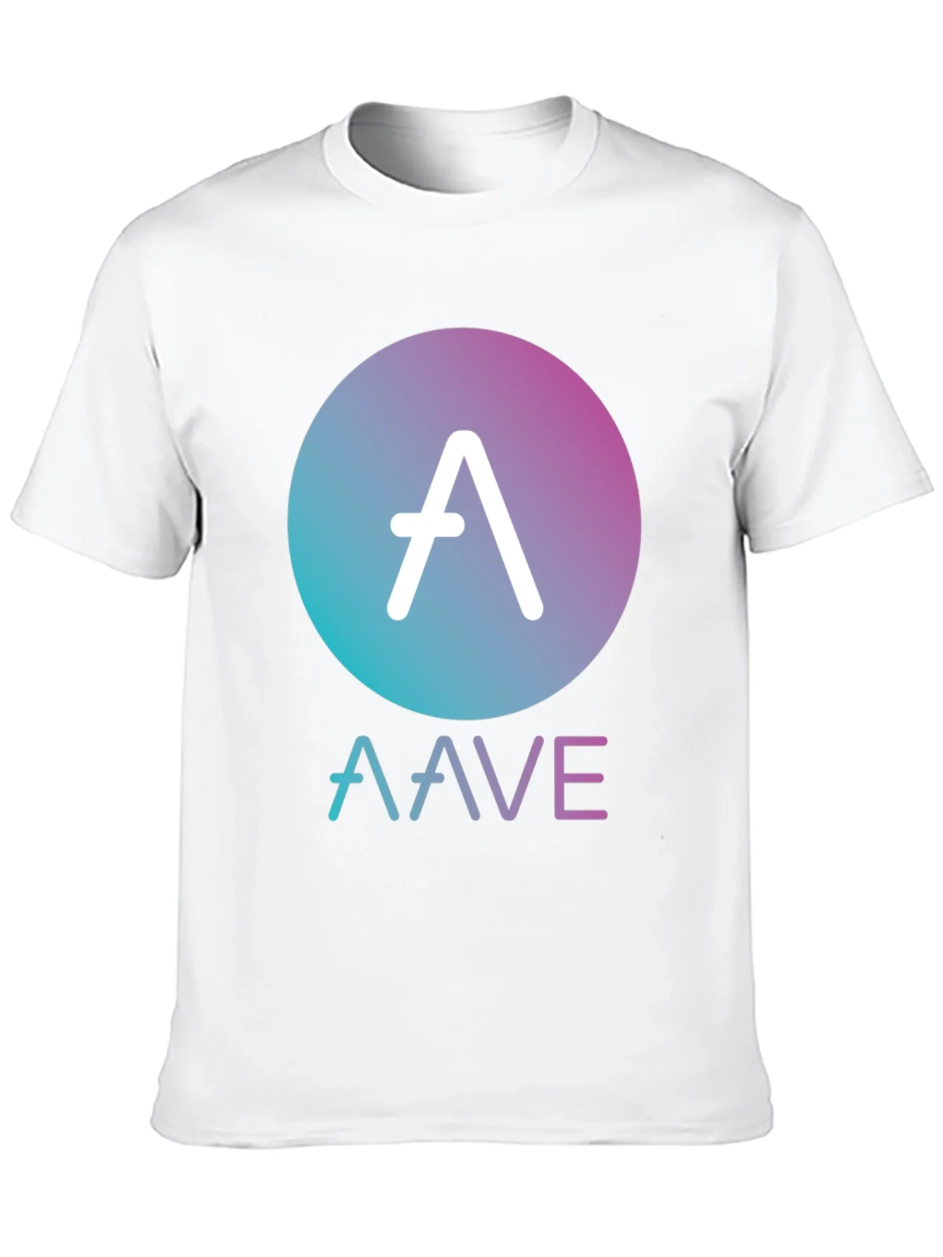 AAVE Crypto Black T-Shirt