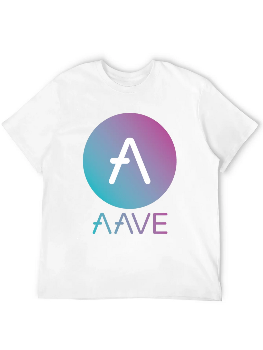 AAVE Crypto Black T-Shirt