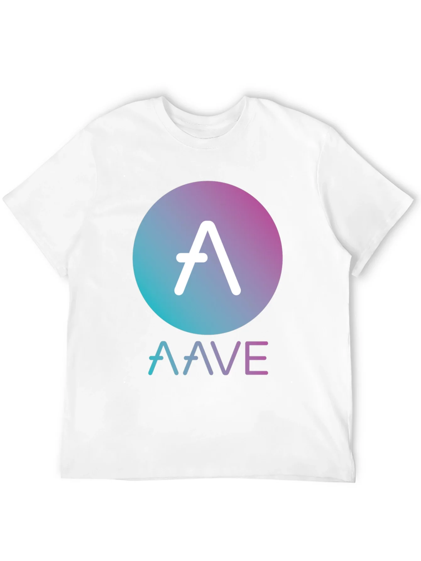 AAVE Crypto Black T-Shirt