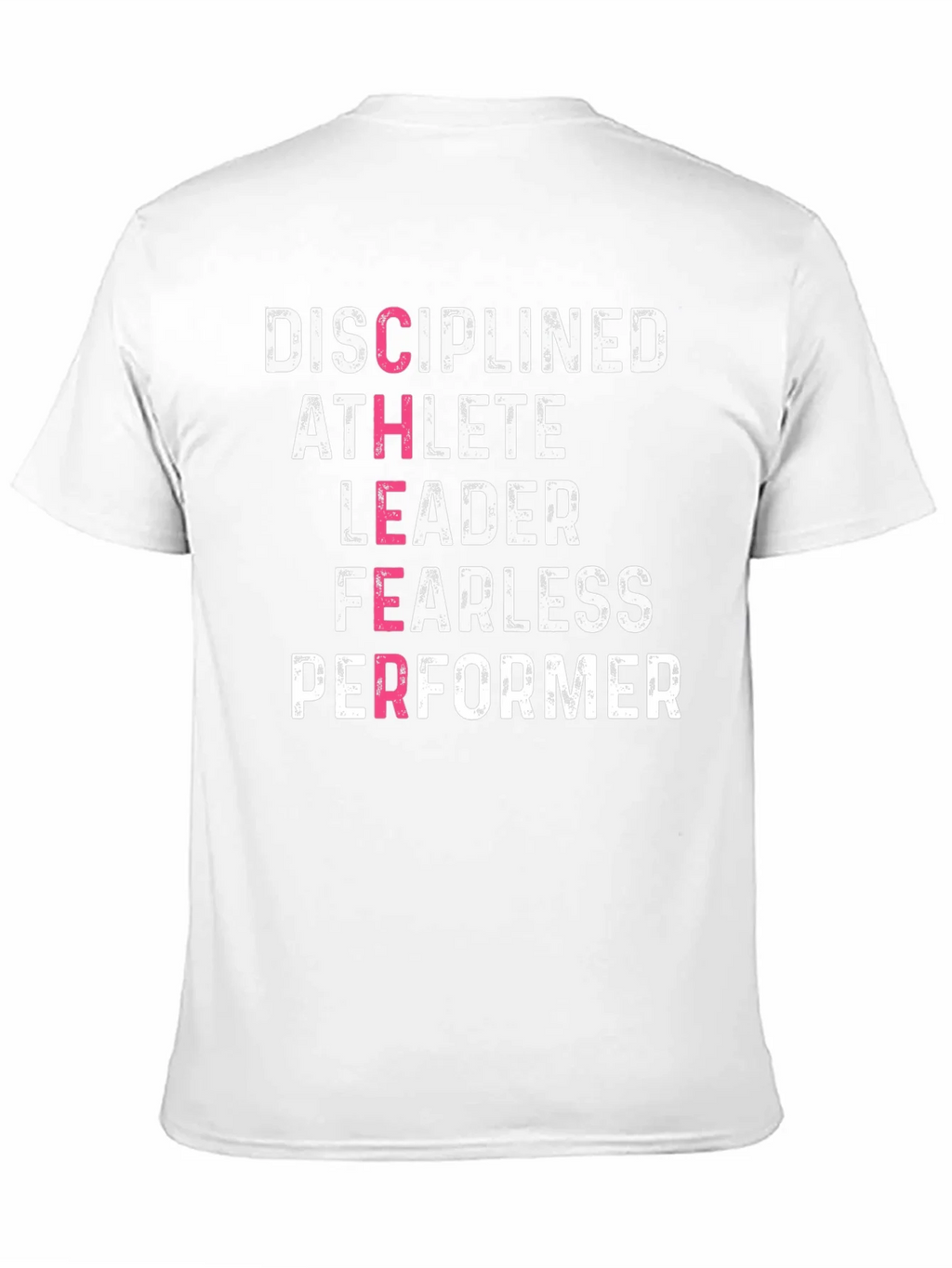 Disciplined Athlete Motivational Graphic Tee