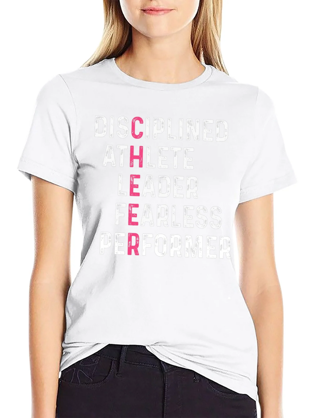 Disciplined Athlete Motivational Graphic Tee