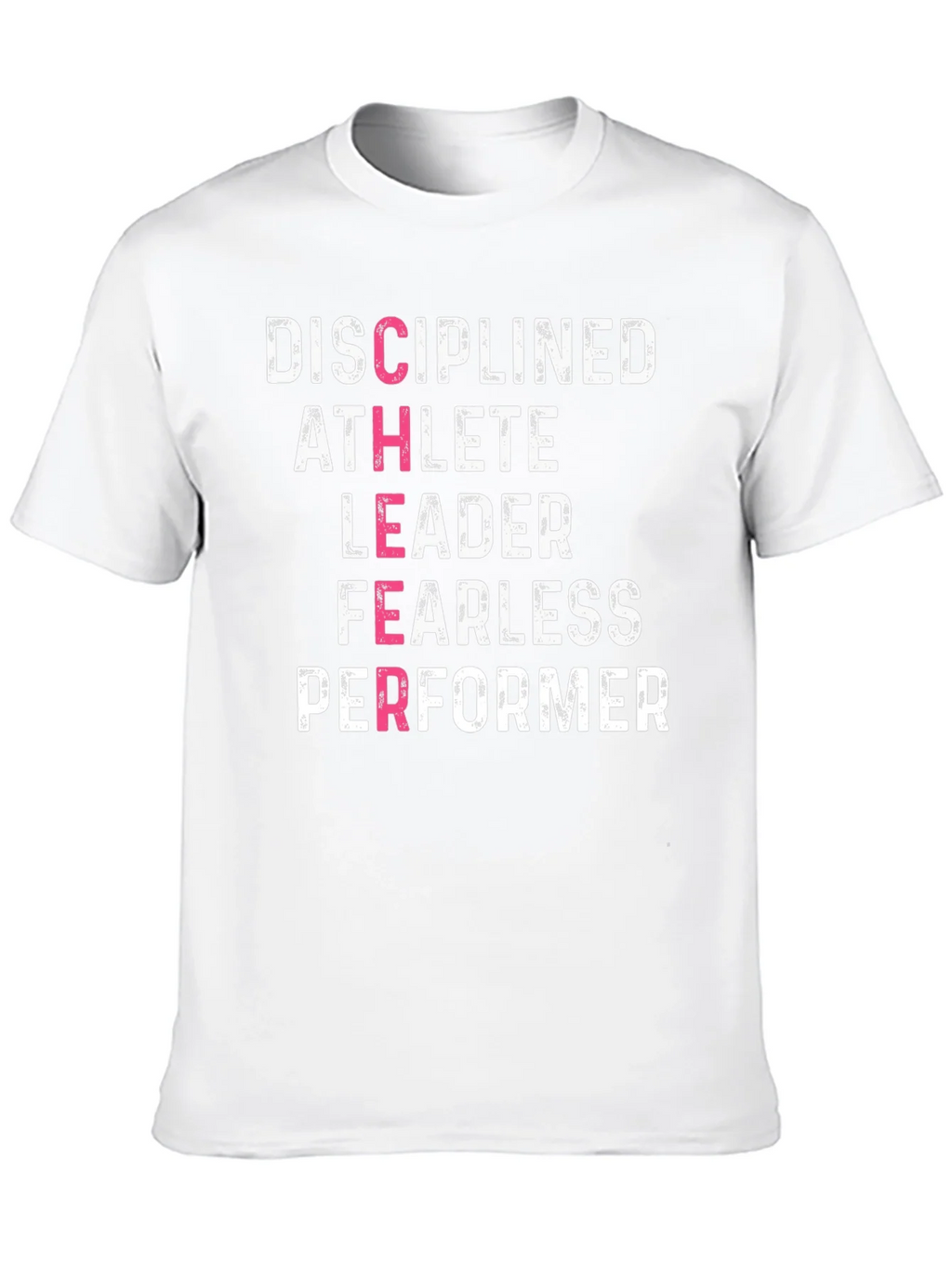 Disciplined Athlete Motivational Graphic Tee