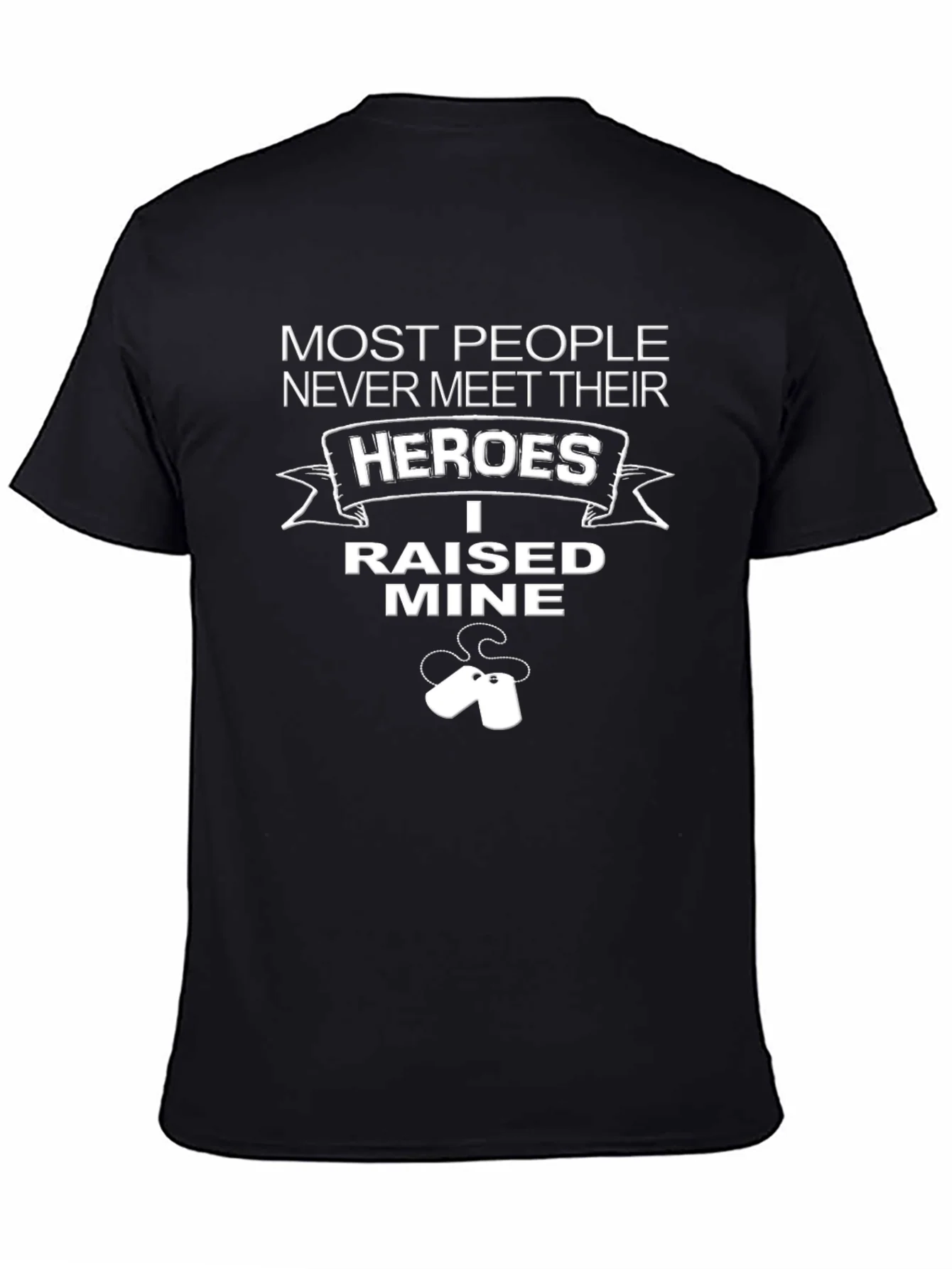 Hero Raised Graphic Tee - Black T-Shirt