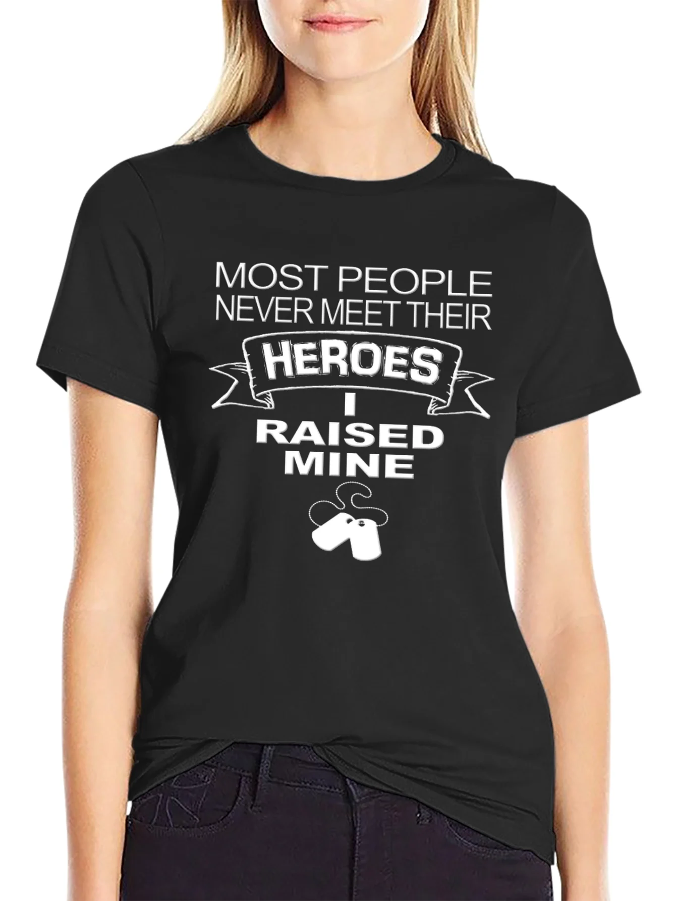 Hero Raised Graphic Tee - Black T-Shirt