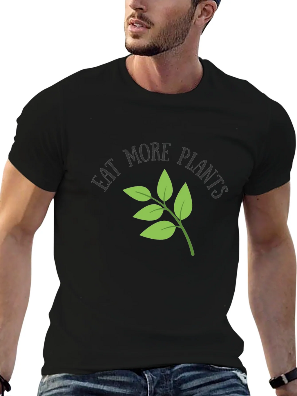 Eat More Plants Graphic T-Shirt