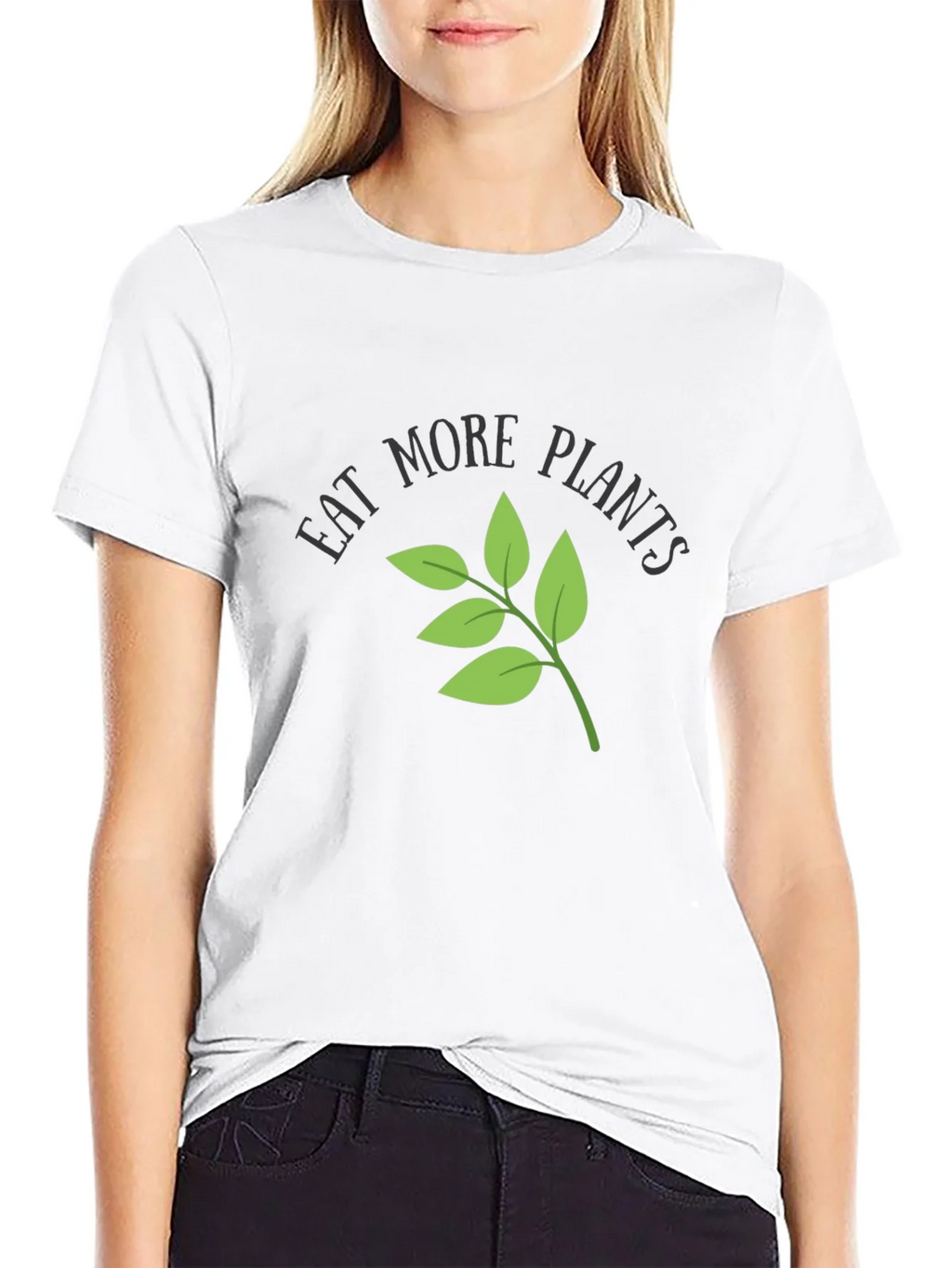 Eat More Plants Graphic T-Shirt