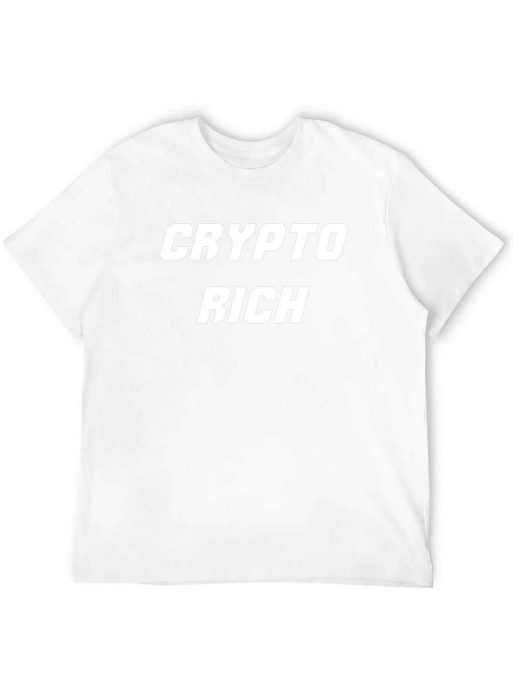 Crypto Rich Black Graphic Tee
