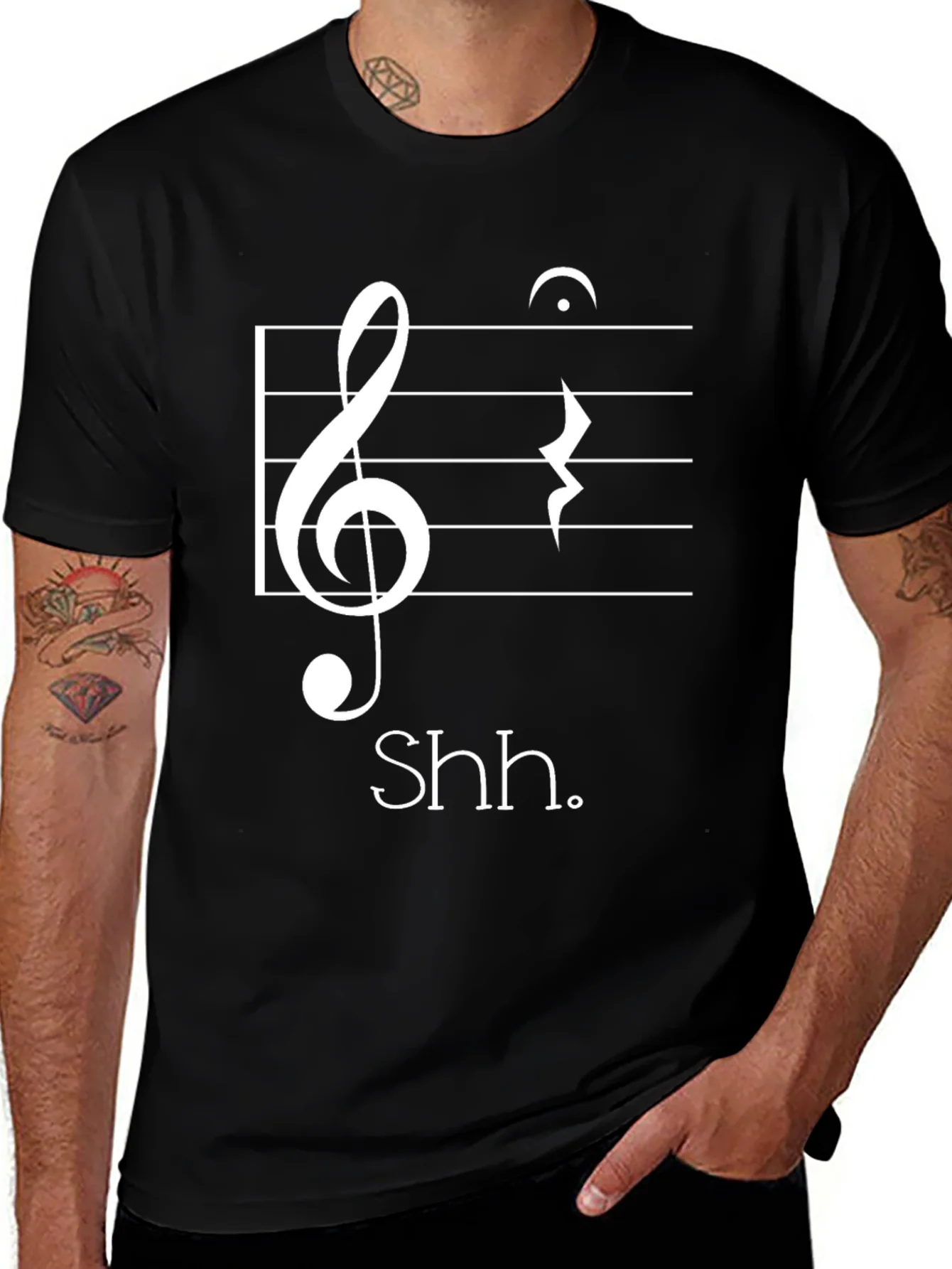 Music Shhh T-Shirt