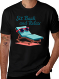 Sit Back & Relax Graphic T-Shirt