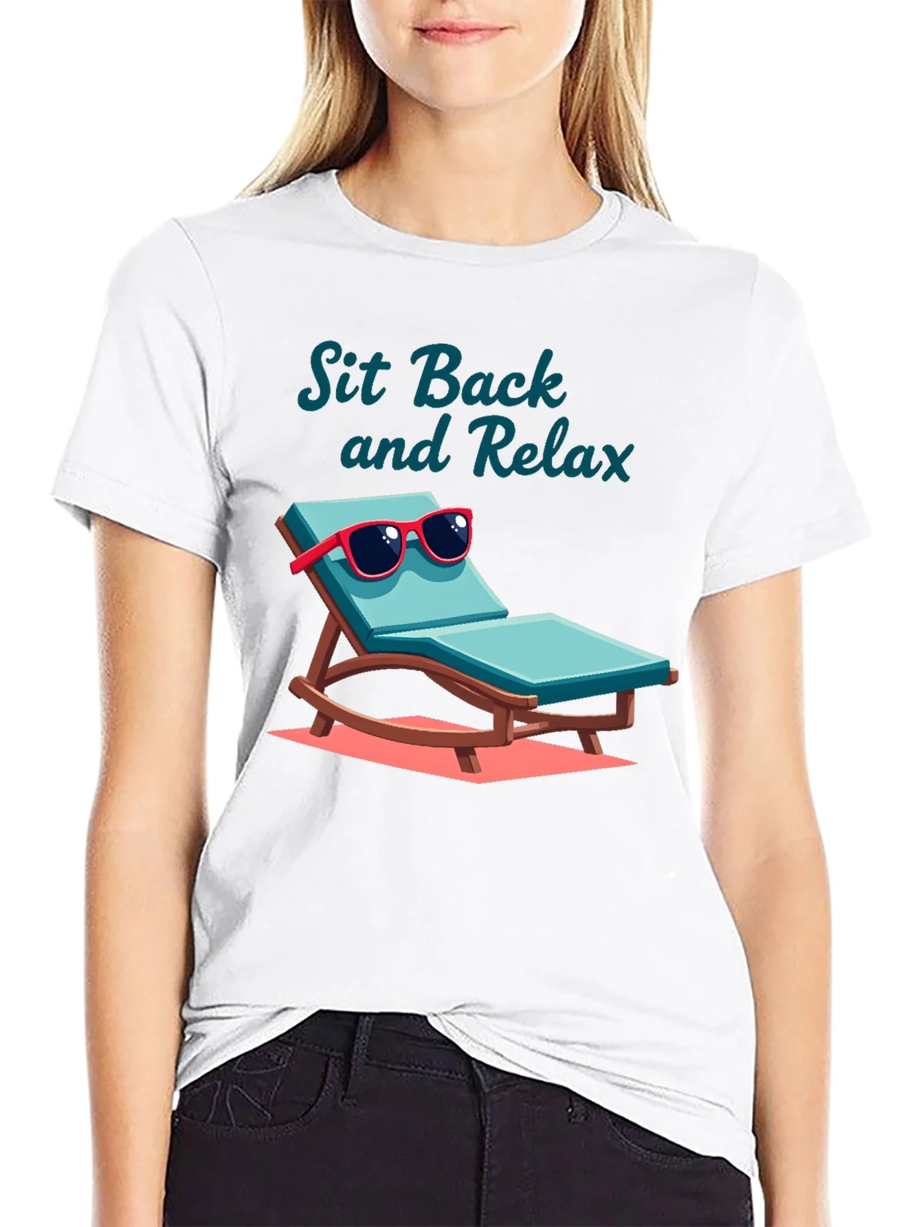 Sit Back & Relax Graphic T-Shirt