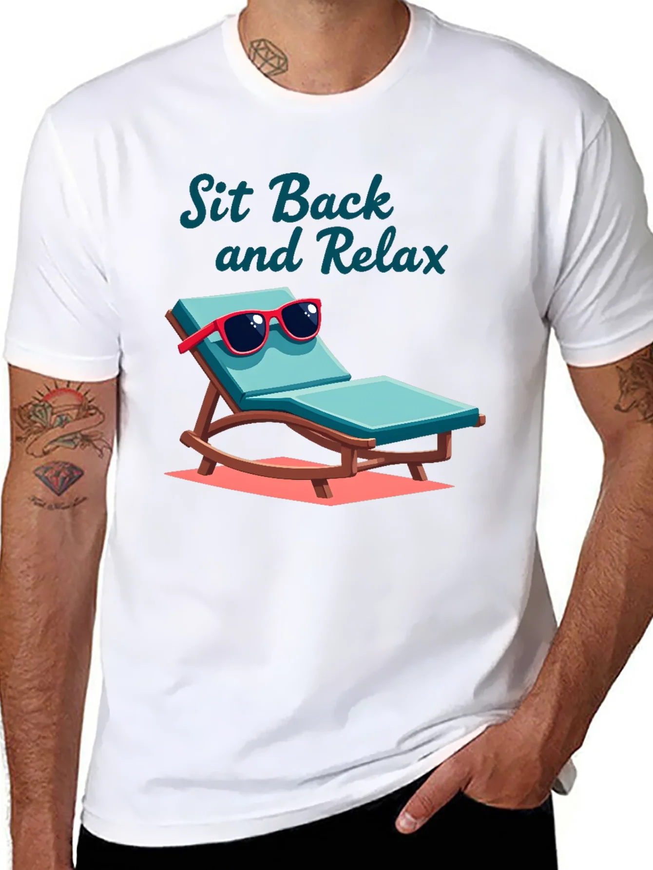 Sit Back & Relax Graphic T-Shirt
