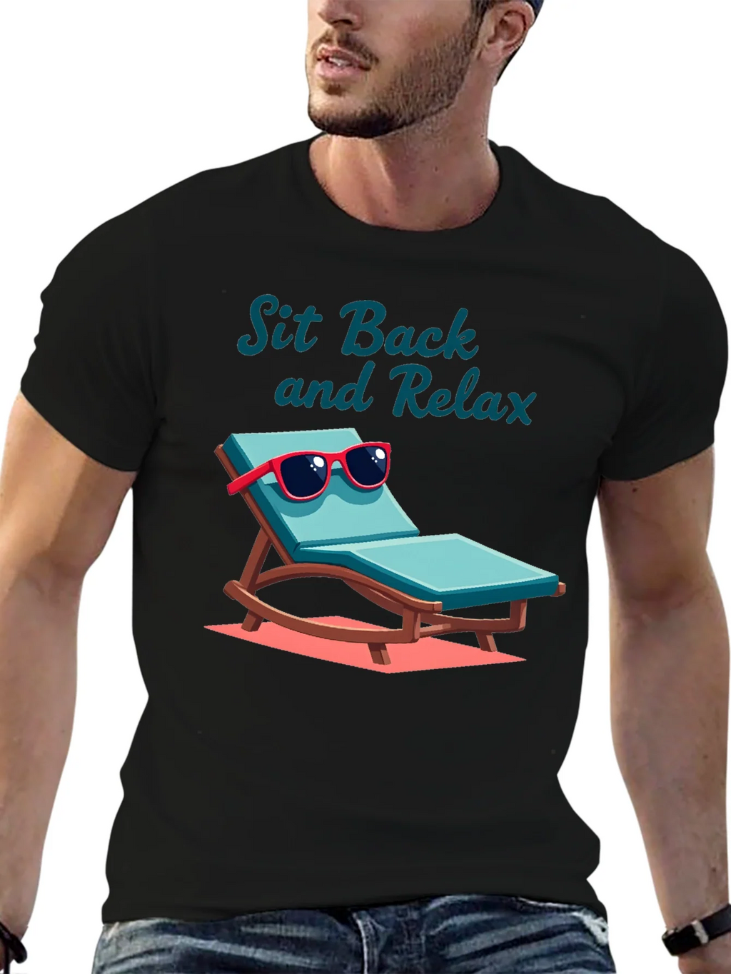 Sit Back & Relax Graphic T-Shirt