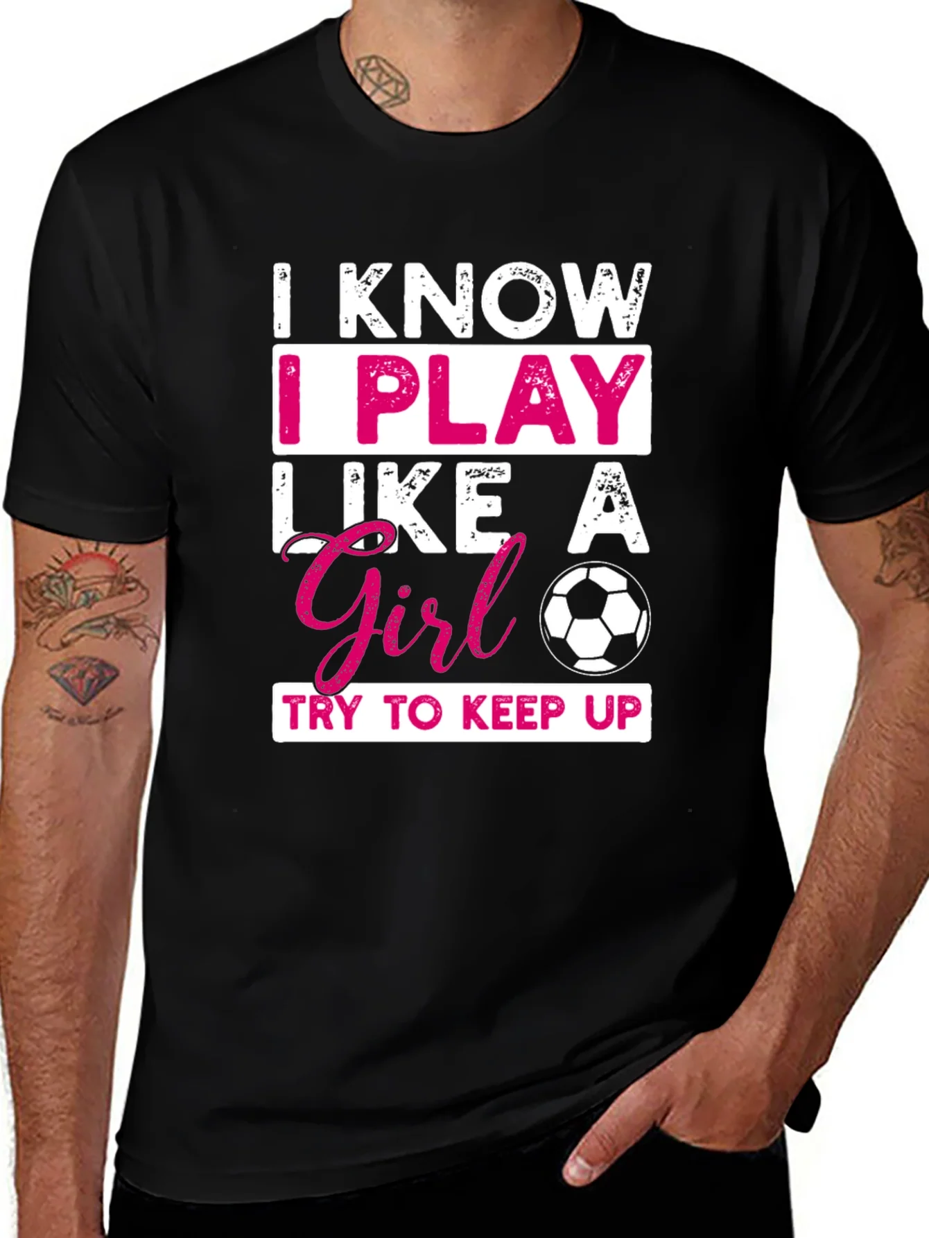 I Know I Play Like a Girl T-Shirt