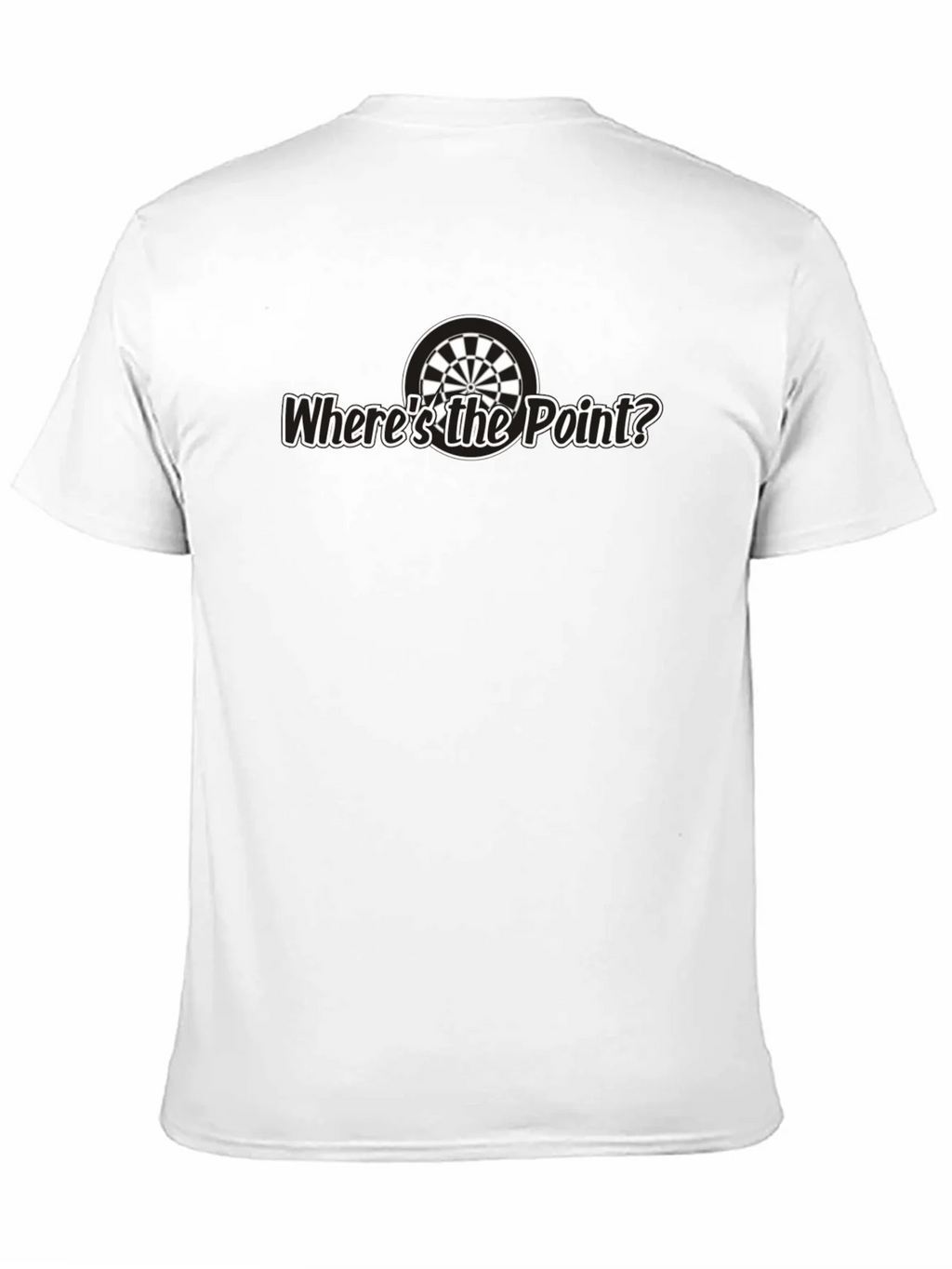 Wheres the Point? Black Graphic Tee