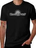 Wheres the Point? Black Graphic Tee