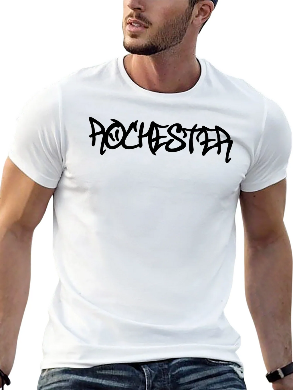 Rochester Graphic T-Shirt - Black