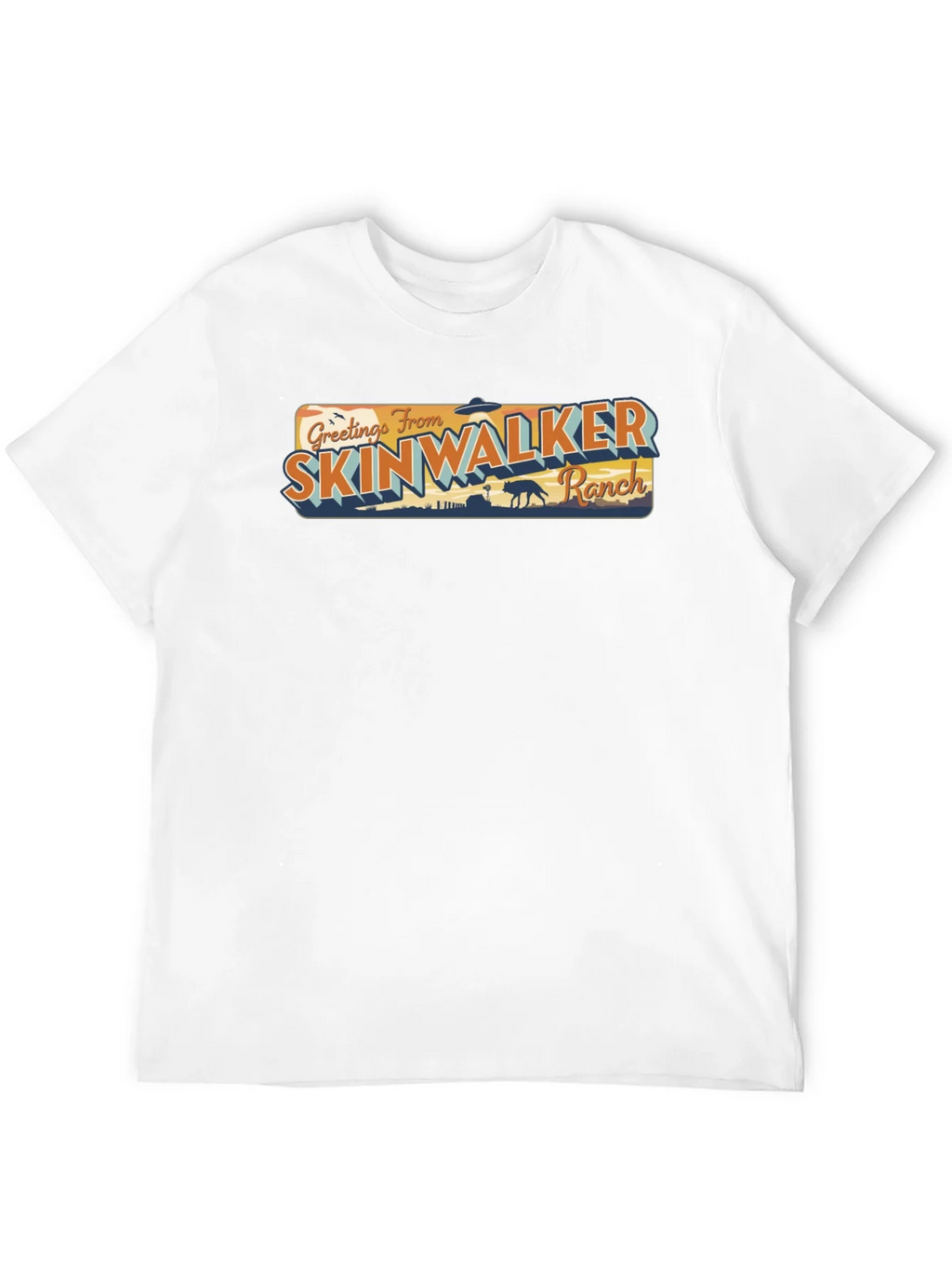 Greetings From Skinwalker Ranch Black T-Shirt