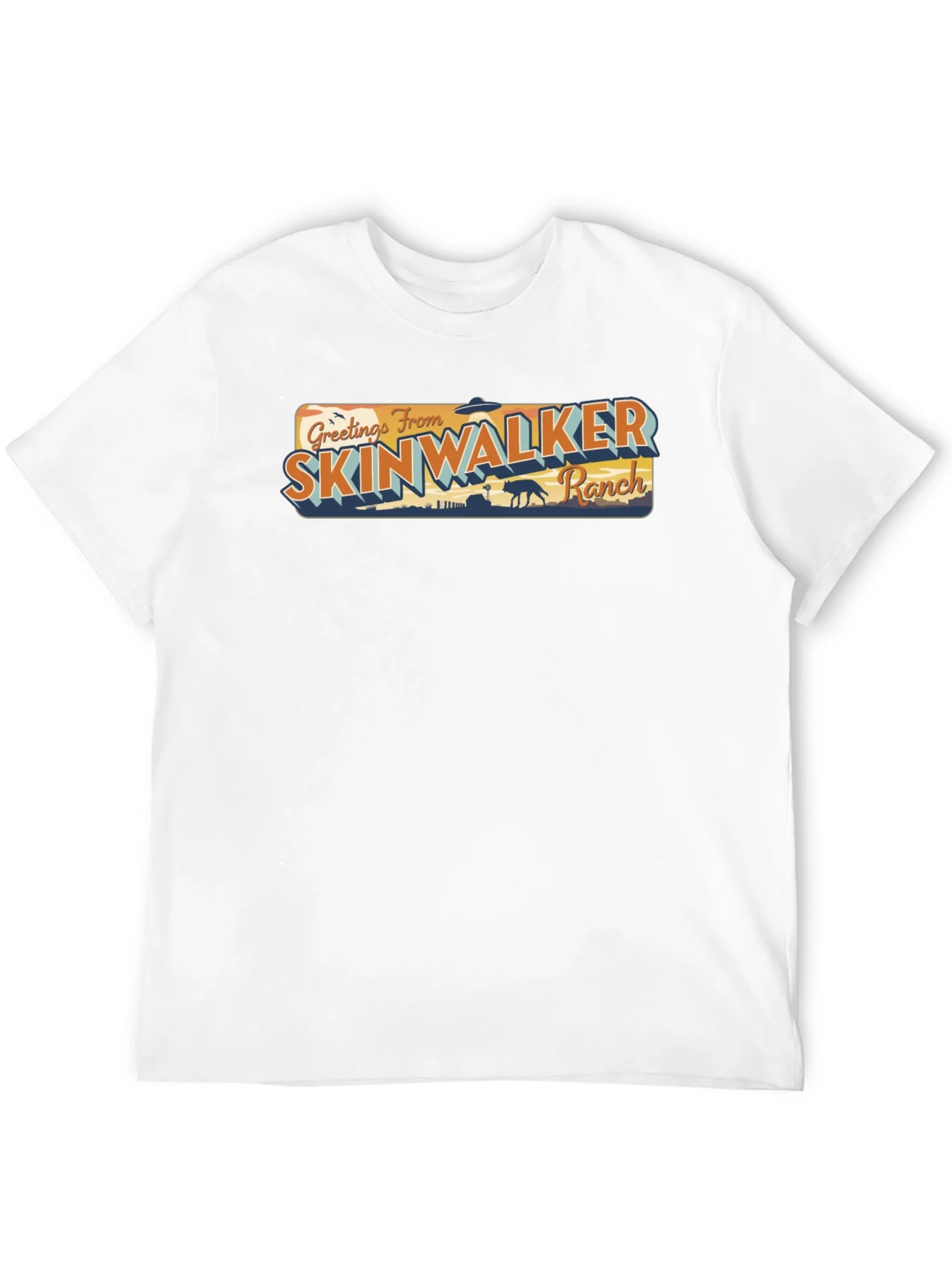 Greetings From Skinwalker Ranch Black T-Shirt