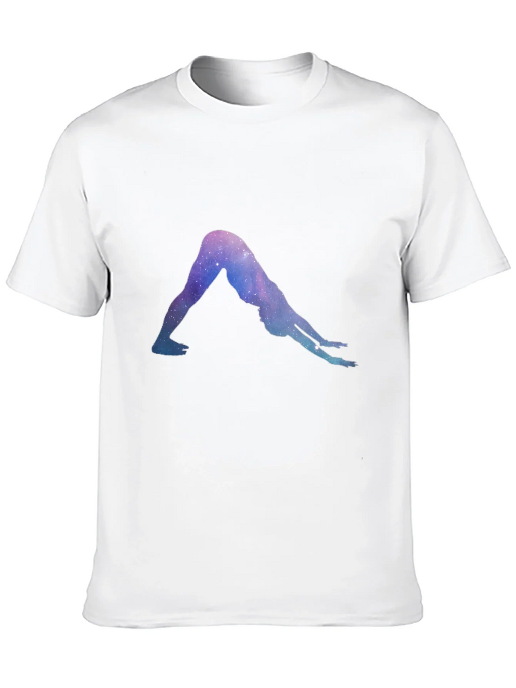 Yoga Galaxy Black T-Shirt